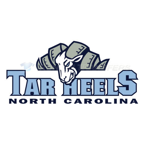 North Carolina Tar Heels Iron-on Stickers (Heat Transfers)NO.5521